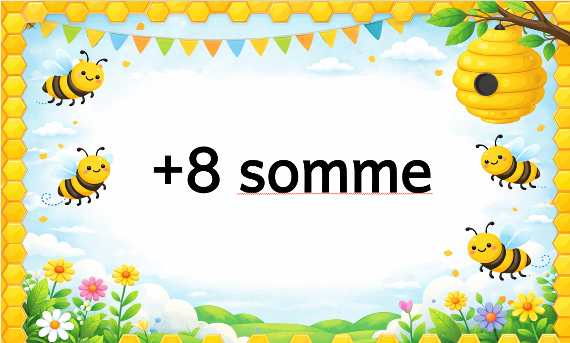Plus 8 sums Foundation phase educational posters