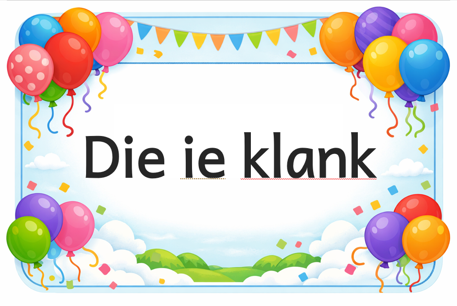 5 Die ie klank Foundation phase educational posters