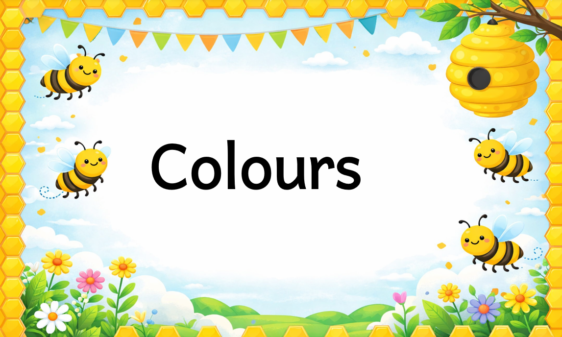 Colours Foundation phase educational posters