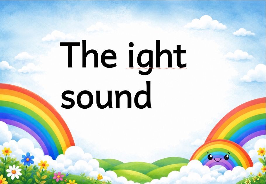 5 ight sound Foundation phase educational posters
