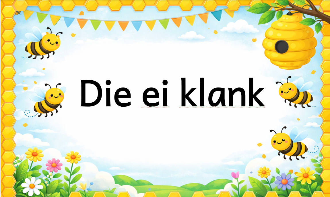 5 Die ei klank Foundation phase educational posters