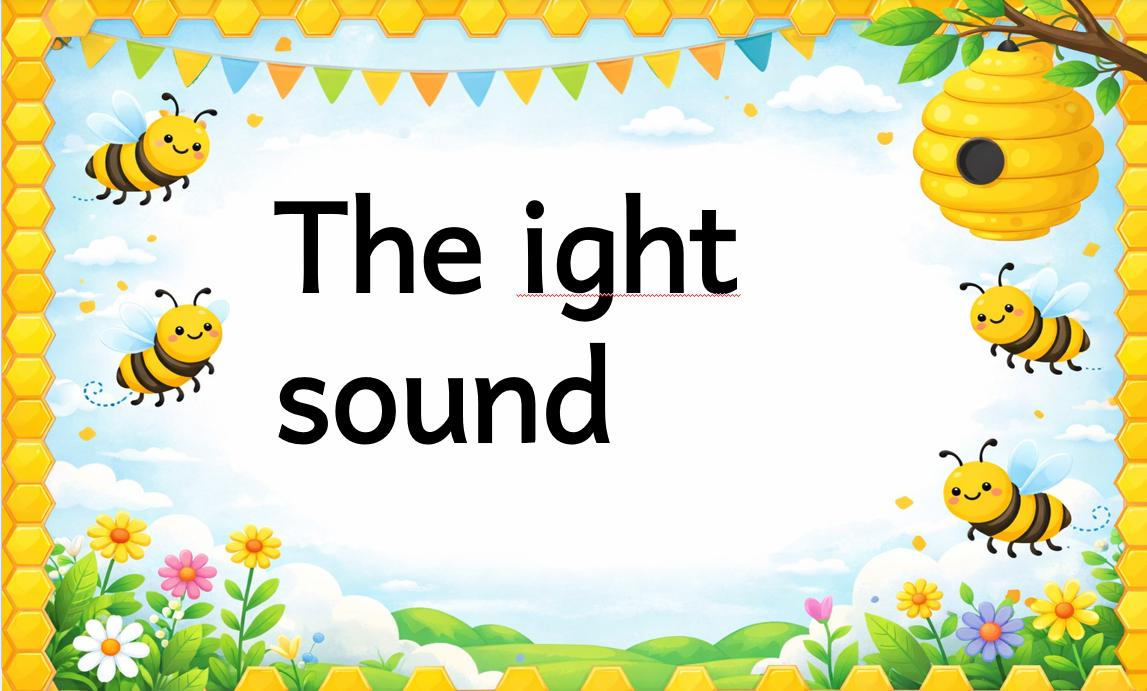 5 ight sound Foundation phase educational posters