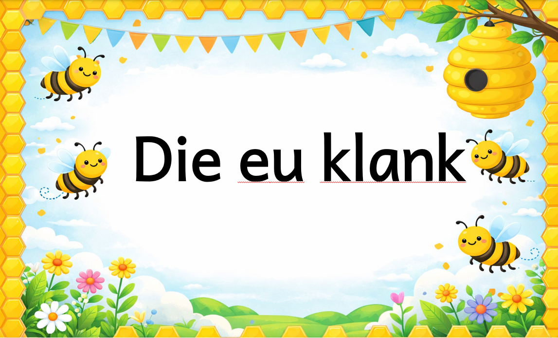 5 Die eu klank Foundation phase educational posters