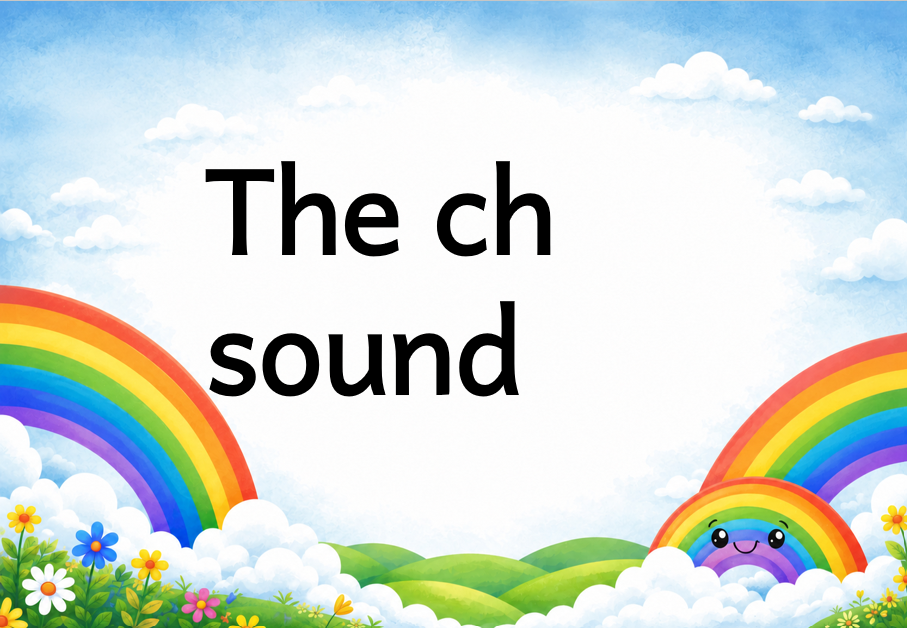 5 Ch sound Foundation phase educational posters