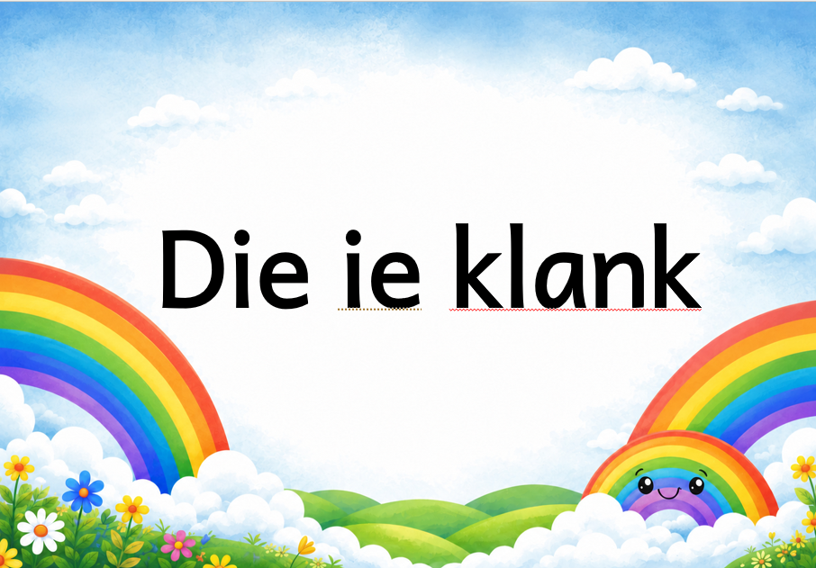5 Die ie klank Foundation phase educational posters