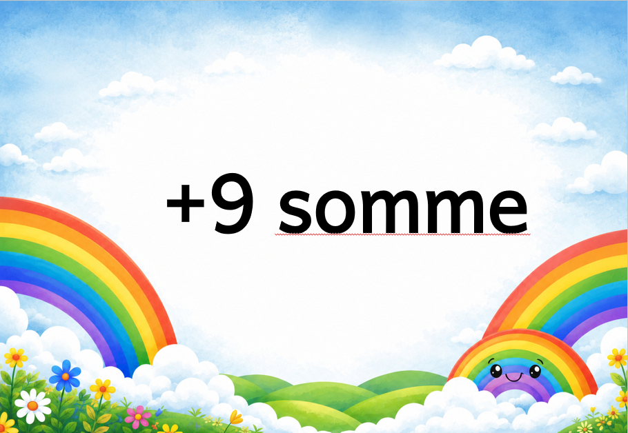 Plus 9 sums Foundation phase educational posters